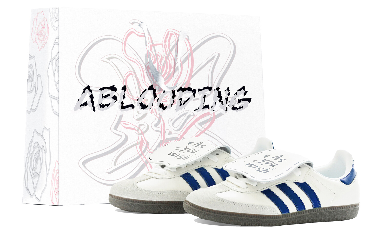 

Кроссовки adidas originals Samba Skateboarding Shoes Unisex Low-top Blue, темно-синий
