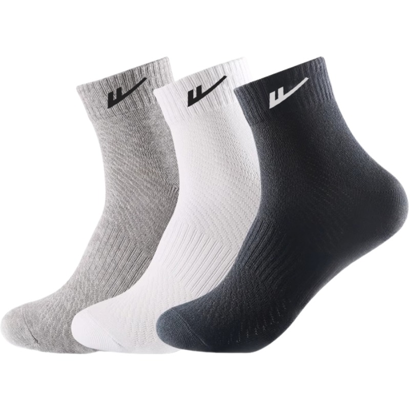 

Набор унисекс носков Crew WARRIOR, 3 pack (черный+белый+серый)