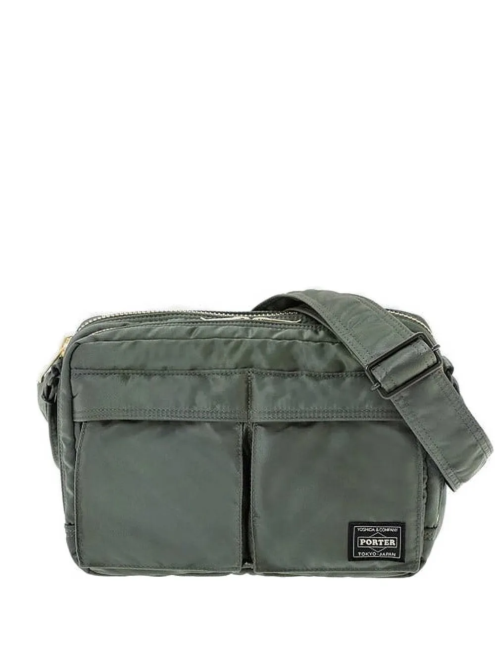 

Сумка-мессенджер на молнии Porter-Yoshida & Co., зеленый
