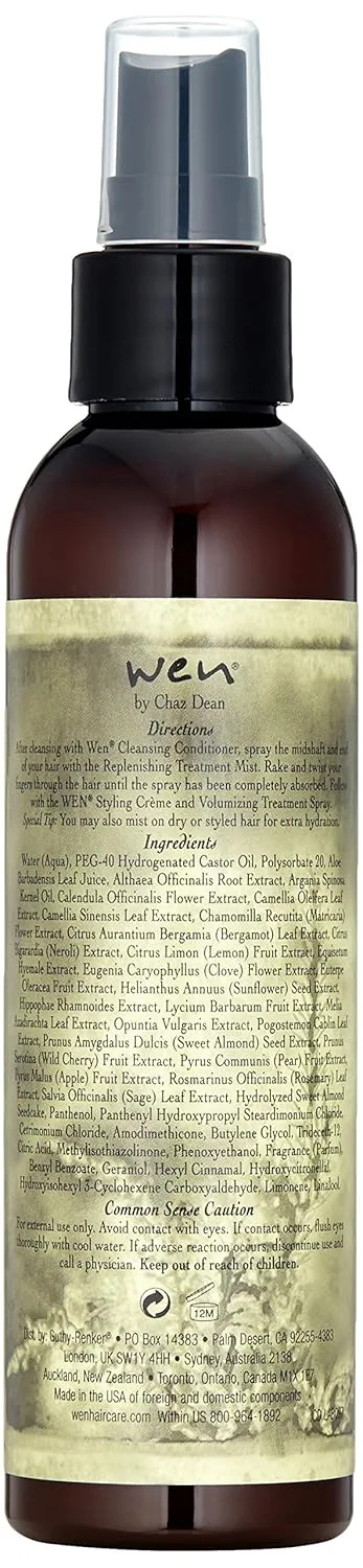 WEN by Chaz Dean Восстанавливающий спрей для лица со вкусом сладкого миндаля и мяты, 173 мл — фото 2