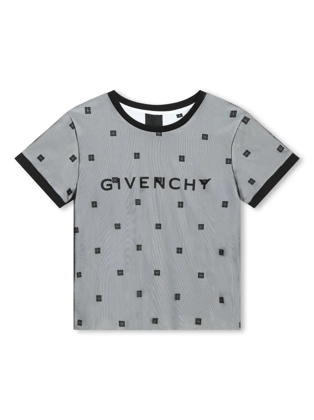 

Футболка с принтом 4G Givenchy Kids, черный