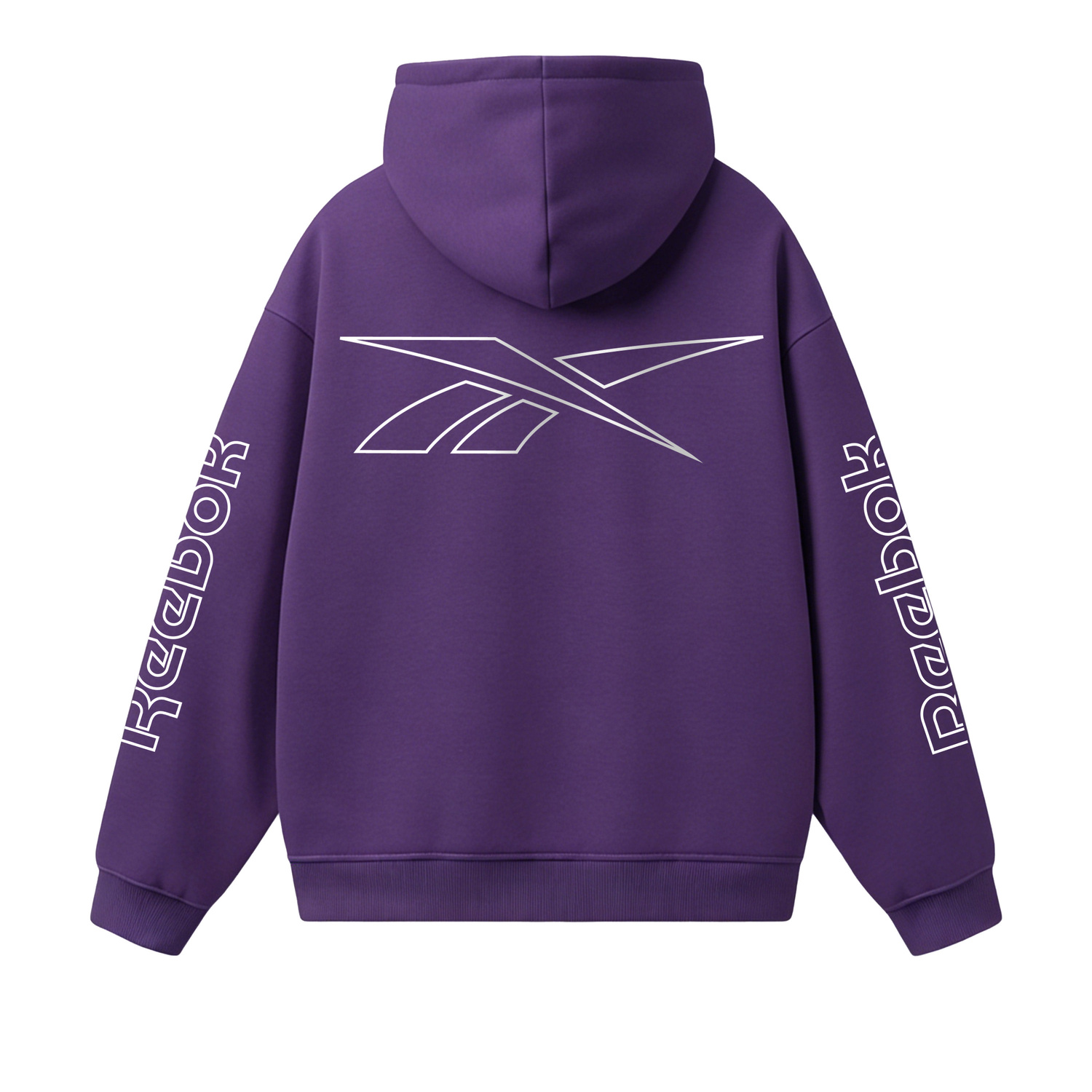 

Толстовка Unisex Hooded Moderate Regular Reebok, фиолетовый