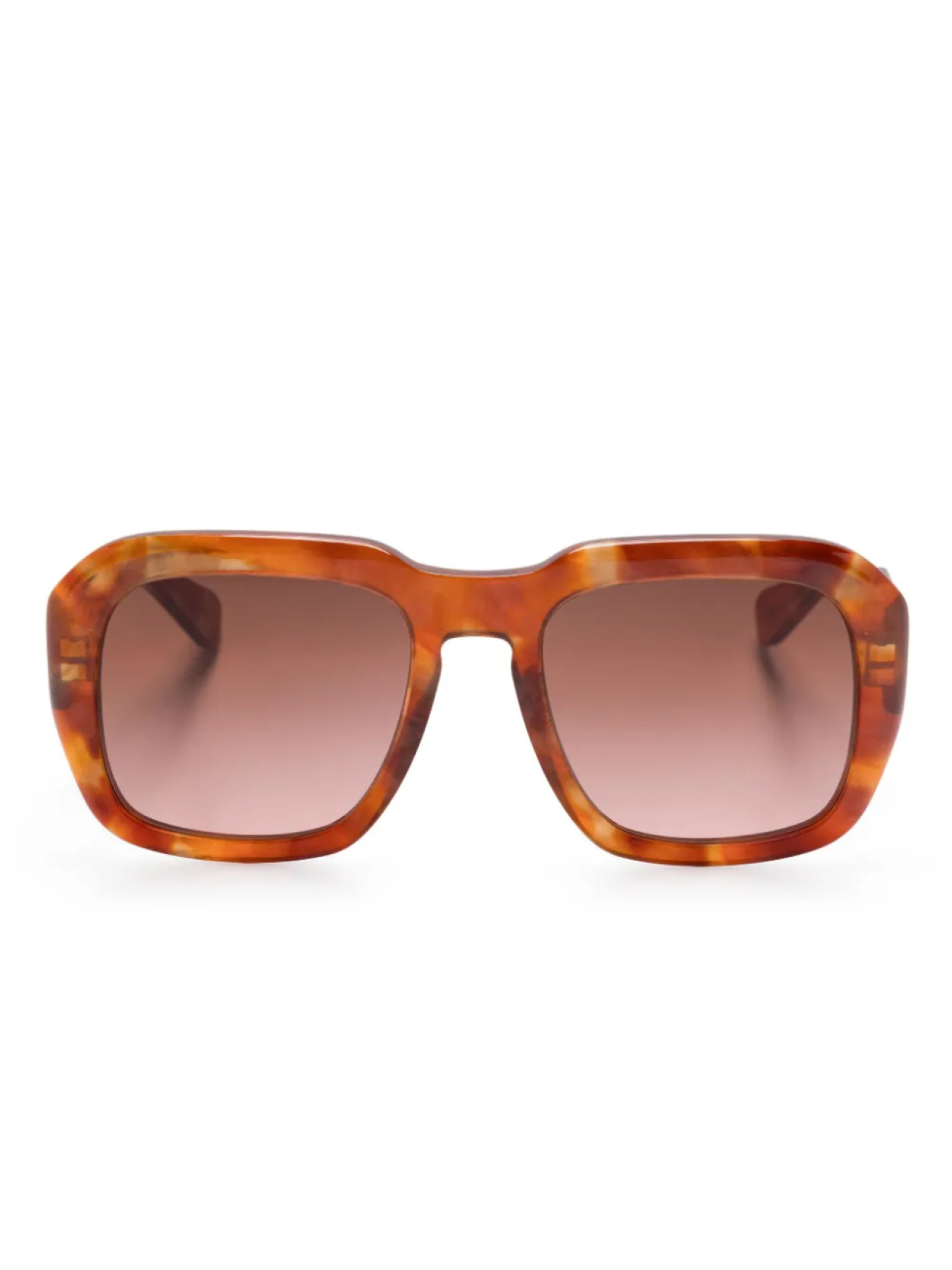 

Chloé Eyewear солнцезащитные очки в массивной оправе, коричневый