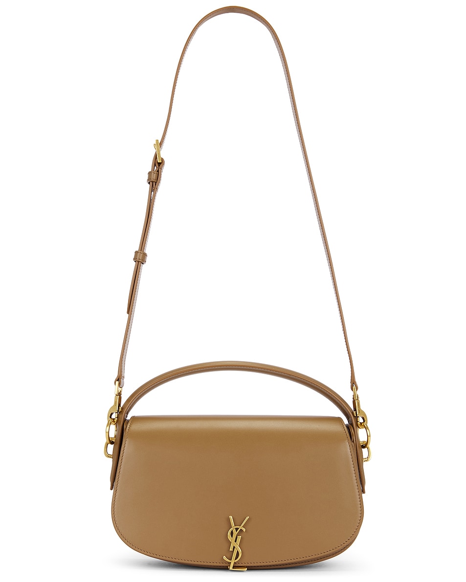 

Сумка через плечо Вольтер Saint Laurent, цвет Dark Cork