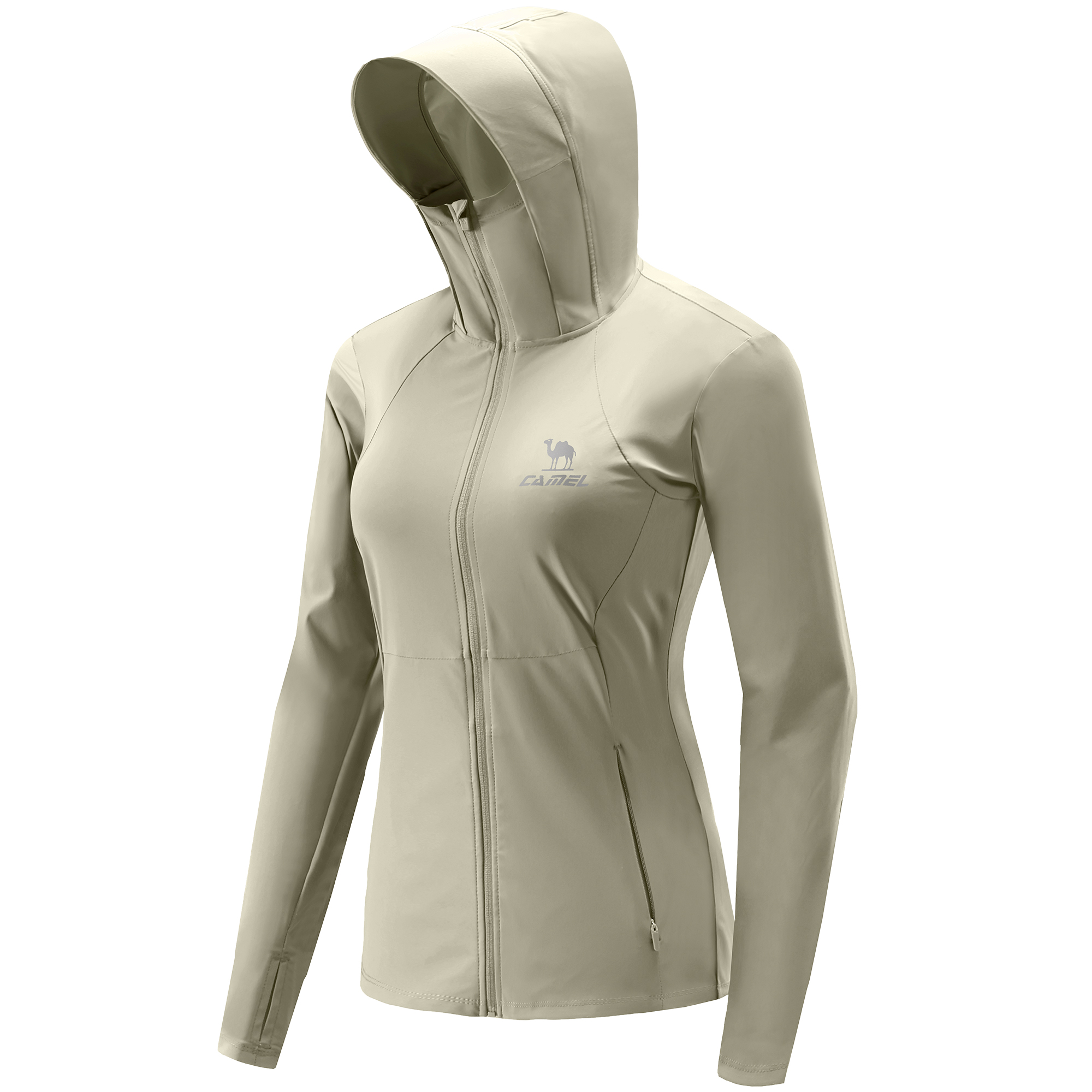 

Дышащая и быстросохнущая одежда с защитой от солнца для женщин CAMEL, светло-mulberry зеленый