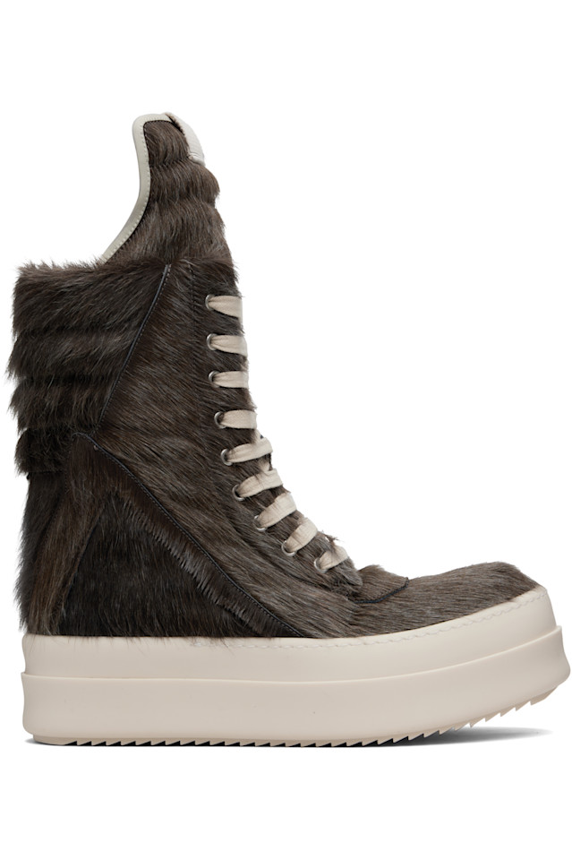 

Rick Owens Коричневые кроссовки Concordian MegageoBaskets