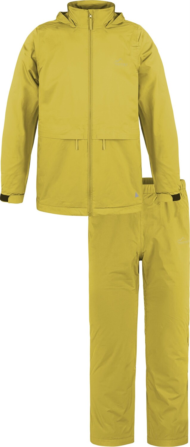 

Дождевик Normani Outdoor Sports Kinder Regenanzug und Regenhose, желтый