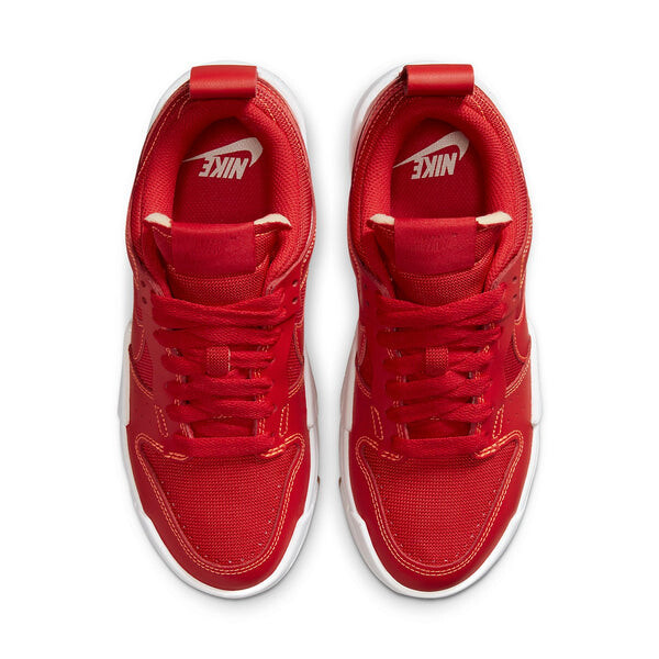 Кроссовки dunk low destroy Nike, красный — фото 4