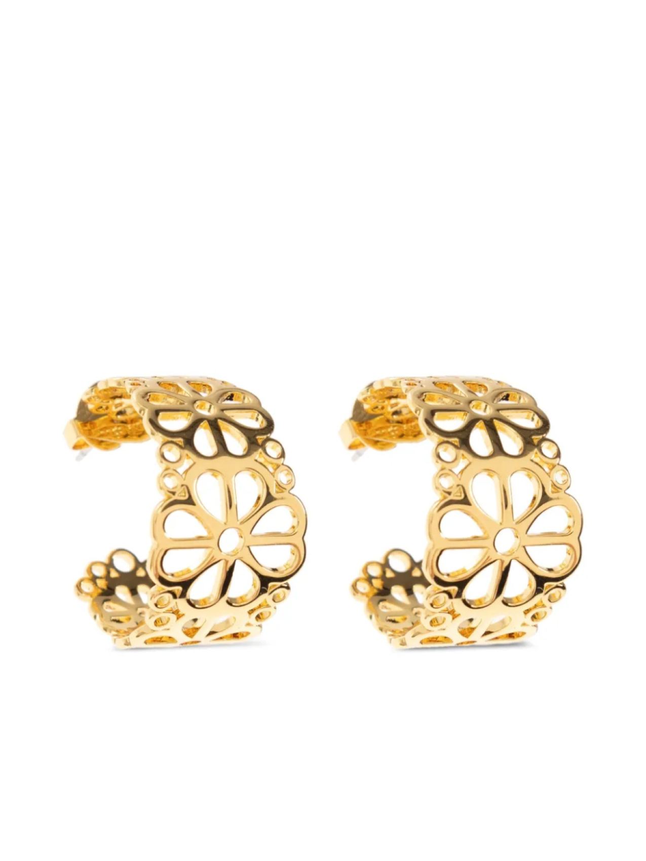 

Серьги-кольца Kate Spade Flower Lace, золотой
