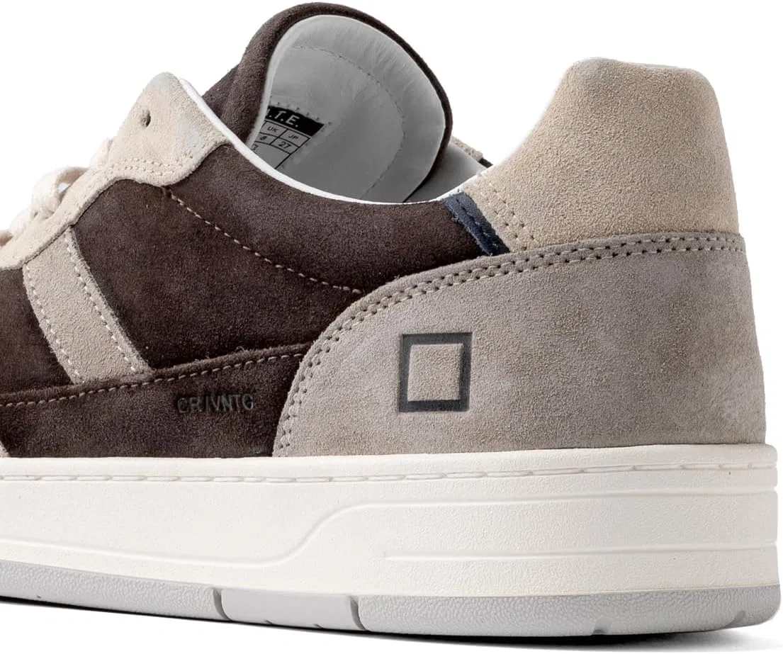 Кроссовки D.A.T.E. Sneaker Court 2.0 - Vintage Chocolate, Chocolate Brown — фото 4