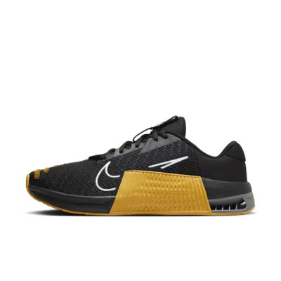 

Кроссовки Nike Metcon 9 (Team), цвет Black/University Gold/Smoke Grey/White