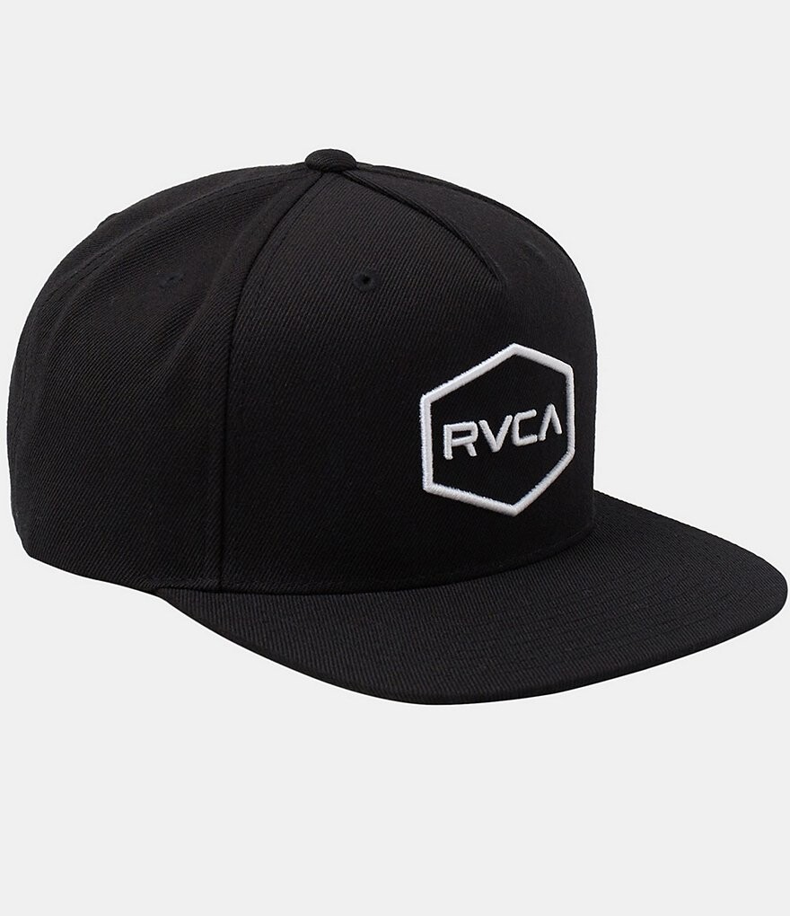 

Кепка RVCA Commonwealth с застежкой на спине, черный