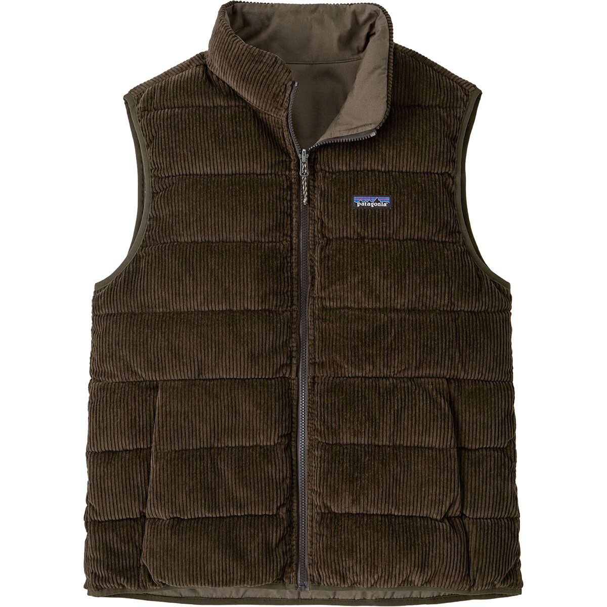 Жилет Patagonia Reversible Cotton Down, коричневый