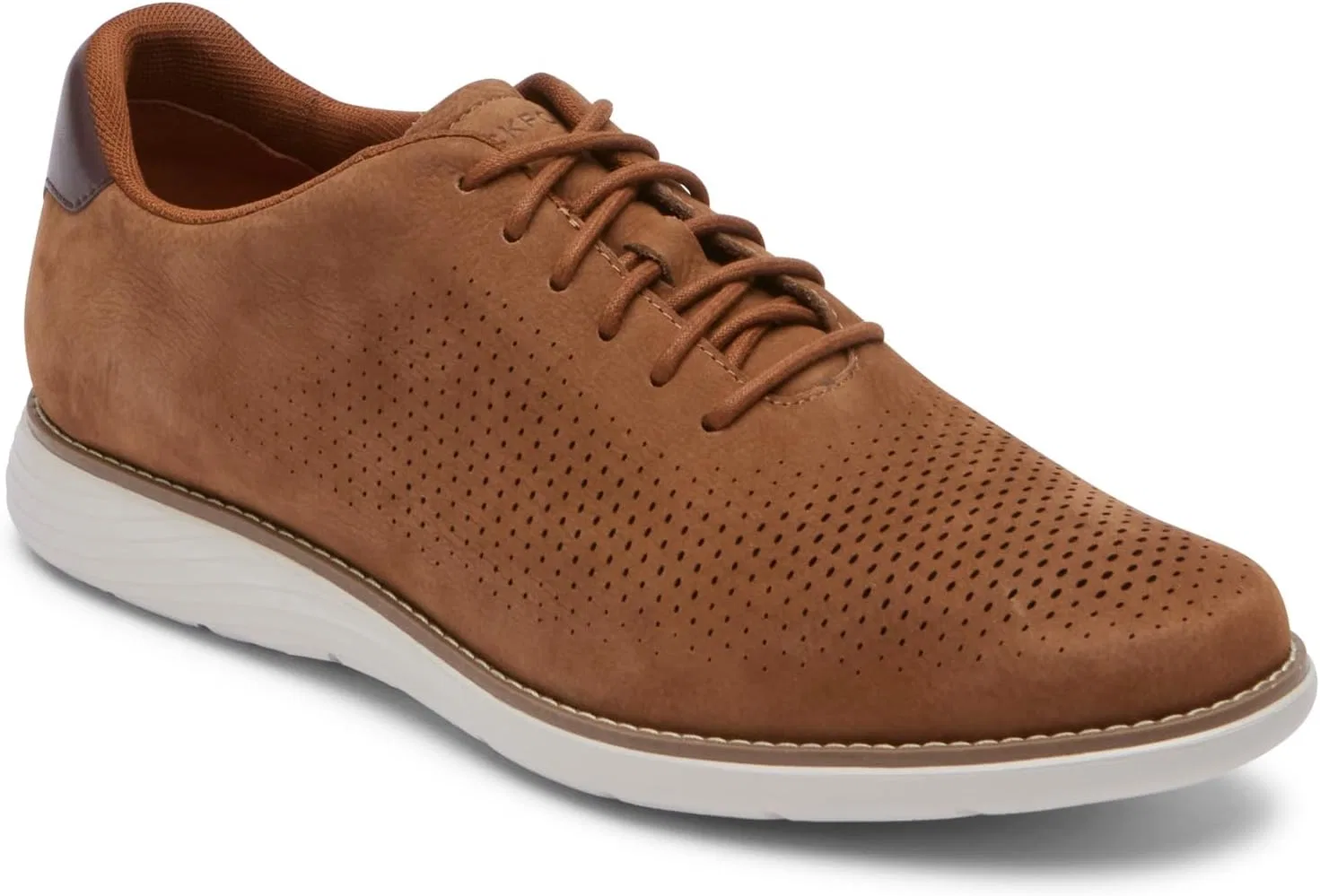 Мужские оксфорды Rockport Garett Ubal, Light Brown — фото 2