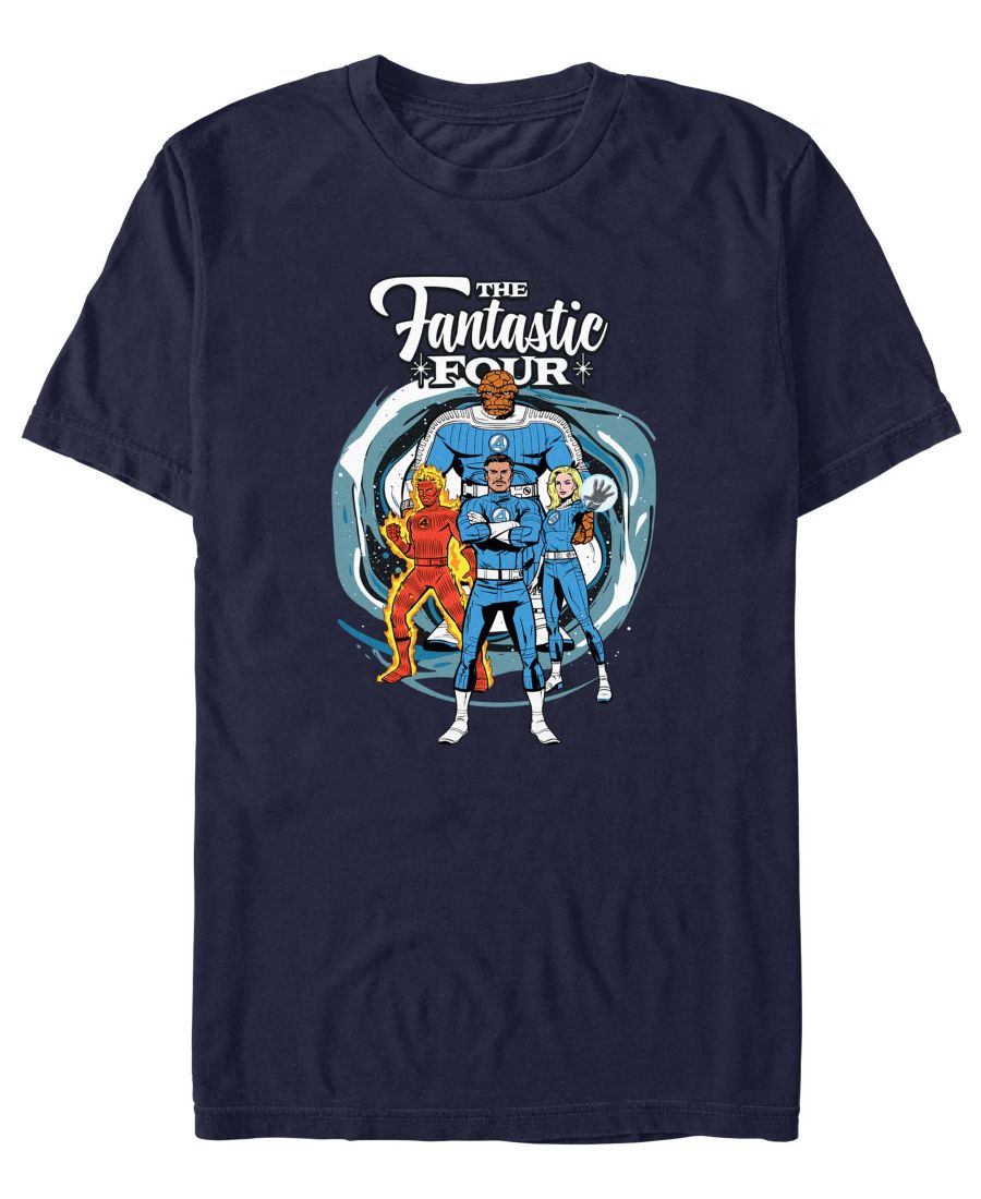 

Мужская футболка Fantastic 4 First Steps All Power Fifth Sun, Navy, Синий, Мужская футболка Fantastic 4 First Steps All Power Fifth Sun, Navy