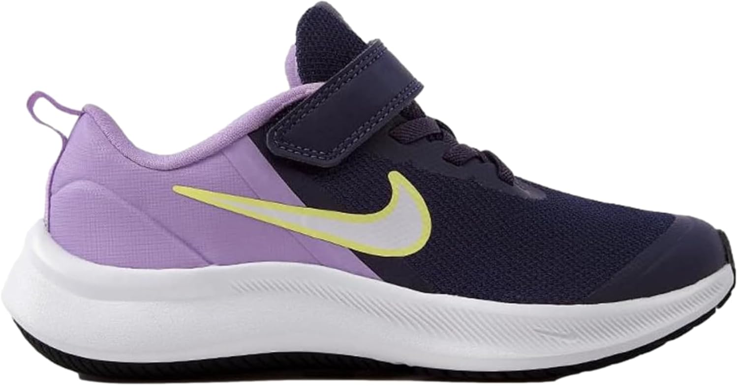 Кроссовки для гимнастики Nike Star Runner 3 (PSV), унисекс, детские, фиолетовый