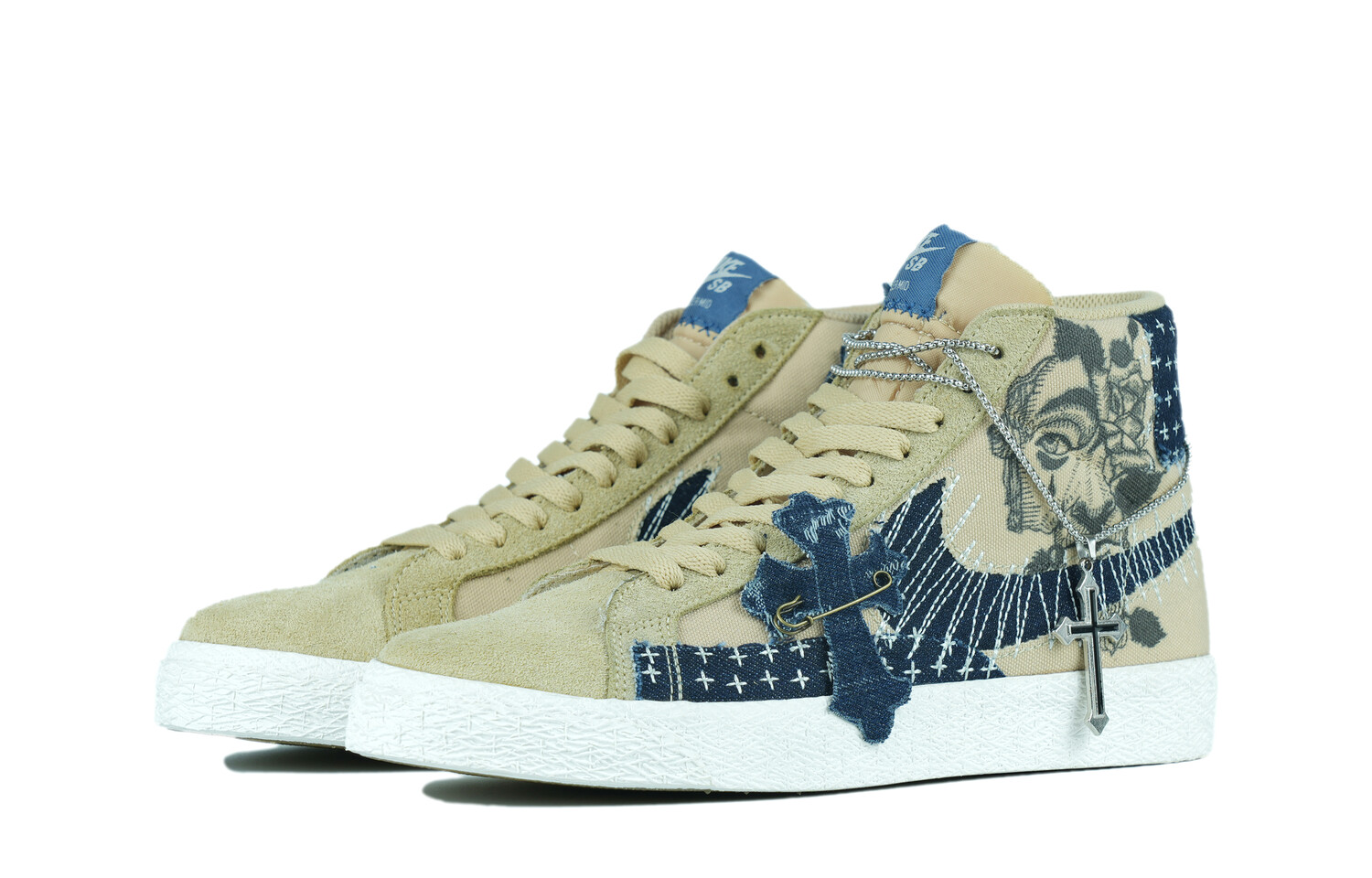 

Обувь для скейтбординга Nike Blazer унисекс, Linen