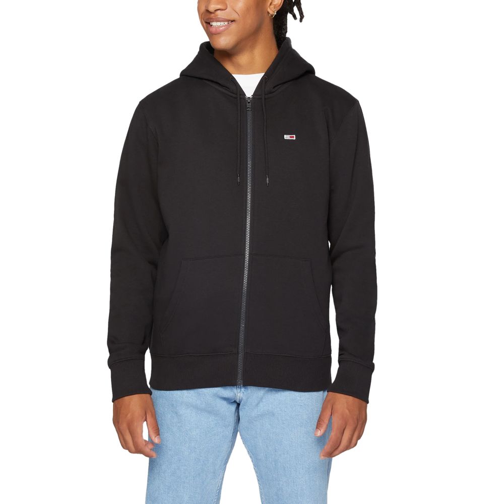

Черный хлопковый свитер Tommy Jeans