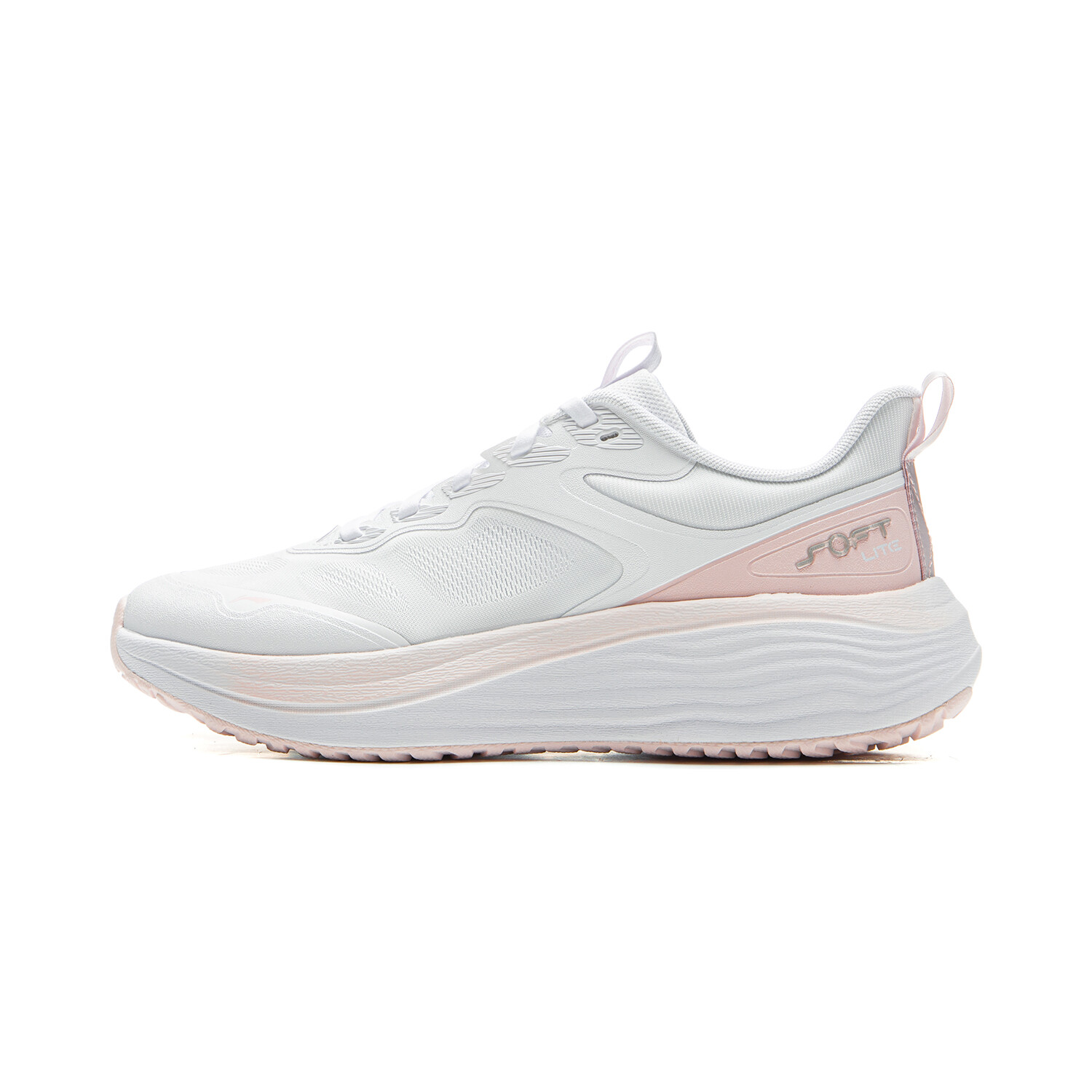 

Кроссовки LINING Soft Lite Lifestyle Shoes Women's Low-top Standard White/peach Pink, розовый