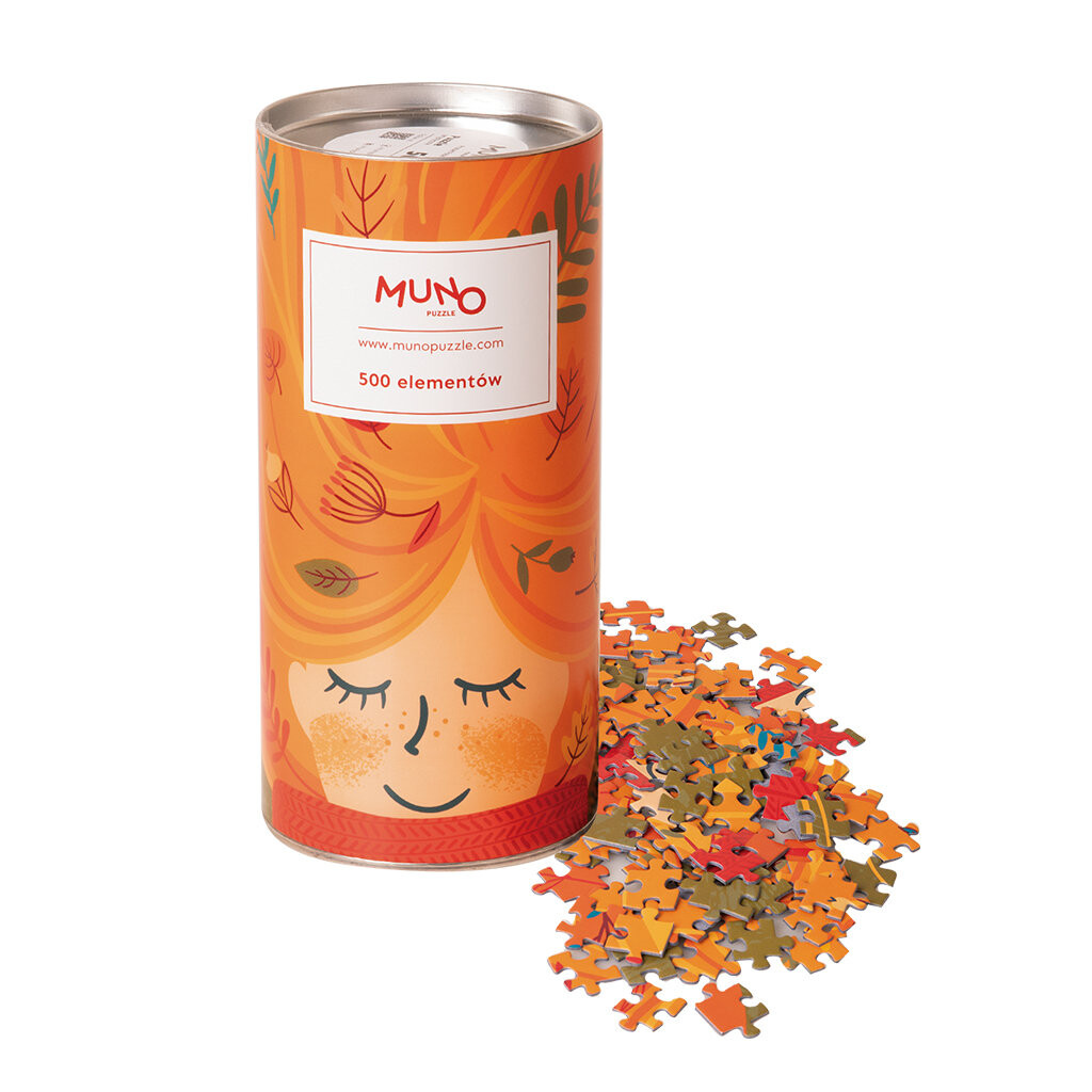 

Пазл Рыжая голова Гриль 500 деталей в тубусе Muno Puzzle