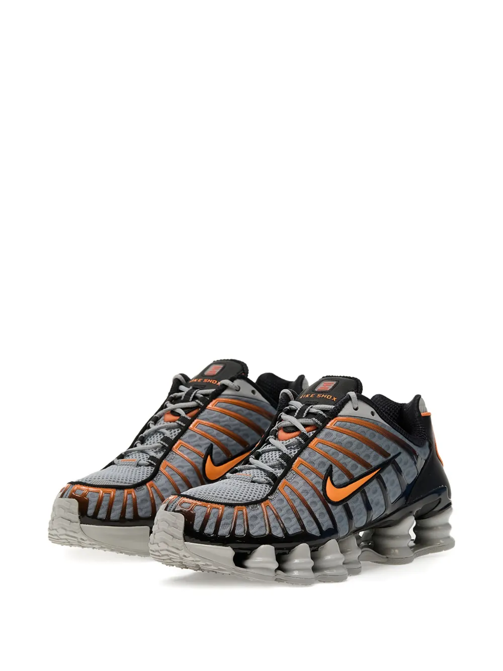 Кроссовки Shox TL Nike, серый — фото 2