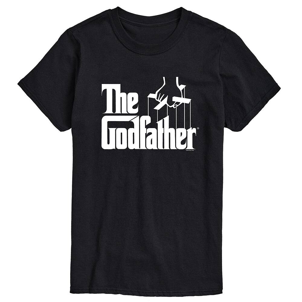 

Футболка с логотипом Big & Tall The Godfather Licensed Character, черный