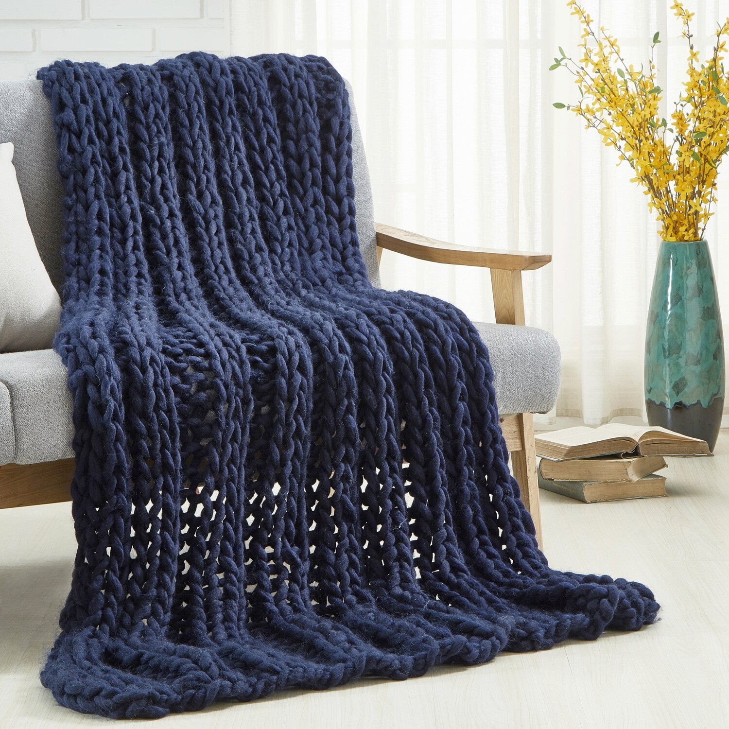 

Плед Cozy Tyme Coronela, цвет Navy