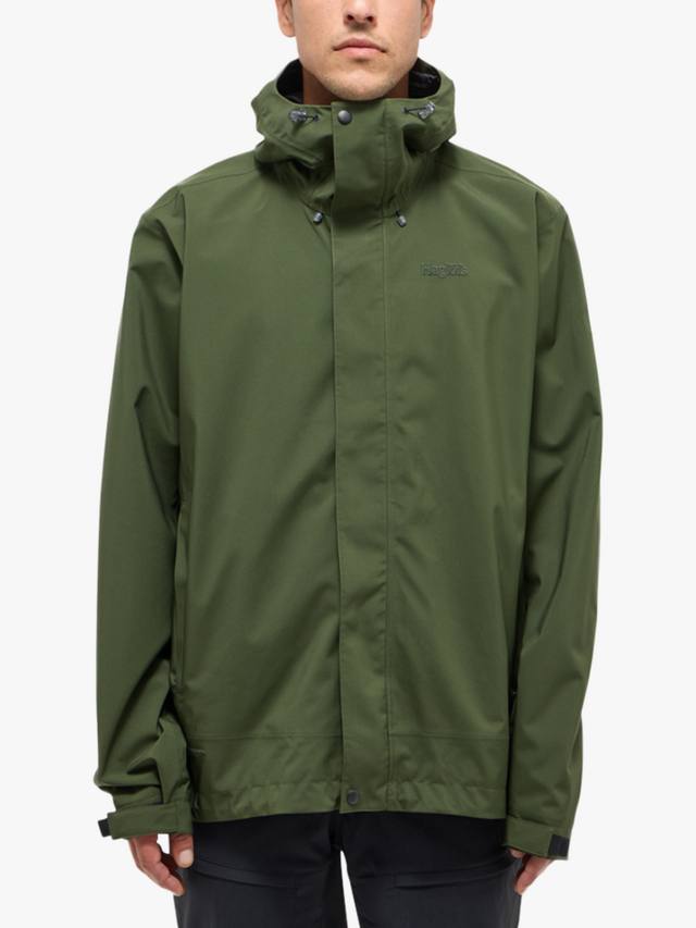 

Мужская ветронепроницаемая водонепроницаемая куртка Haglöfs, Seaweed Green