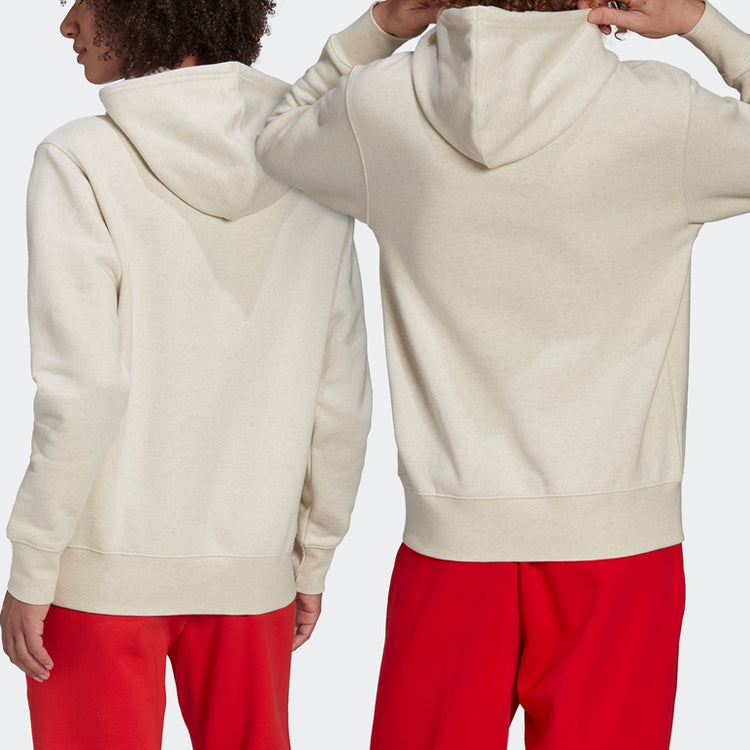 Худи adidas originals Sports Couple Style Yellow White, желто-коричневый — фото 4