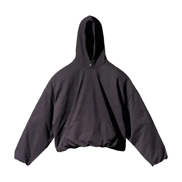 

Толстовка engineered by balenciaga ss22 padded hoodie 'black' Yeezy Gap, черный