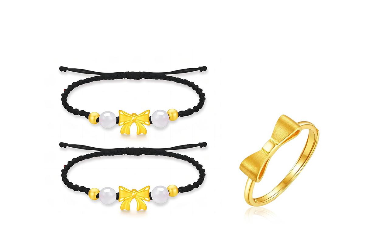 

Женское ожерелье GIFU, Fugitive Princess Bow Ring + Fugitive Princess Bow Girlfriend Bracelet