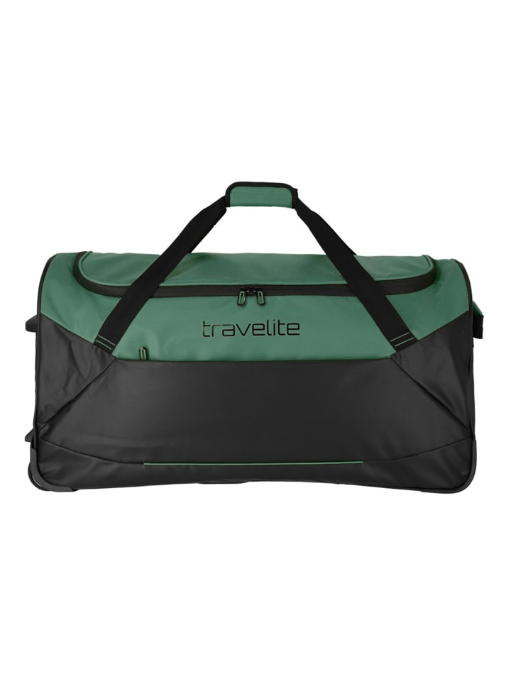 

Дорожная сумка Basics на 2 колесах, 71 см, зеленого цвета travelite