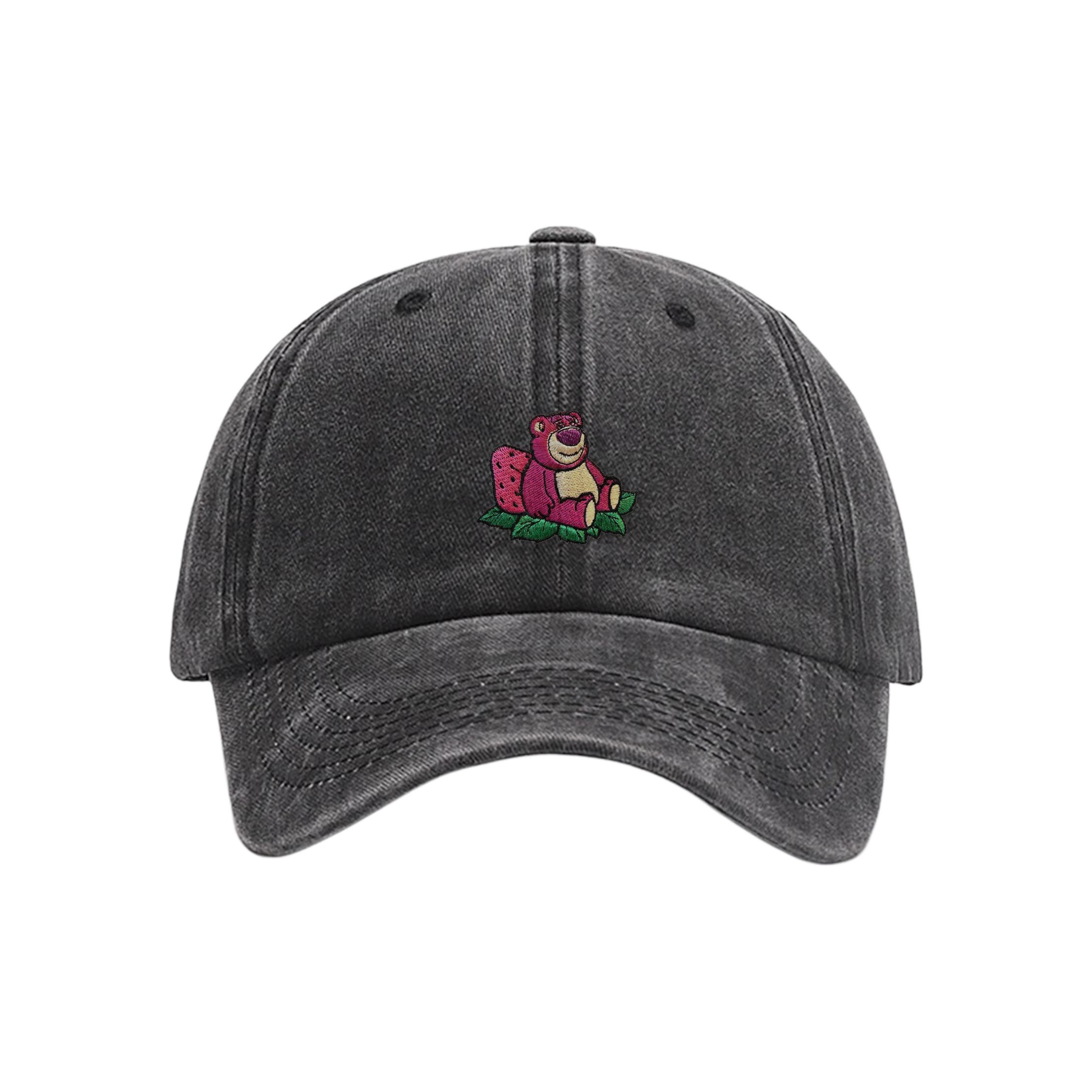 

Disney Бейсболка хлопковая унисекс серии Strawberry Bear, Black