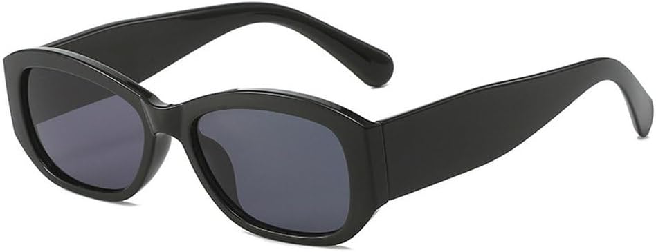 

Модные квадратные солнцезащитные очки серого цвета, женские, с защитой от УФ-излучения UV400, ретро, ​​темно-зеленые, панк, мужские солнцезащитные очки SKFGNX, Black Gray