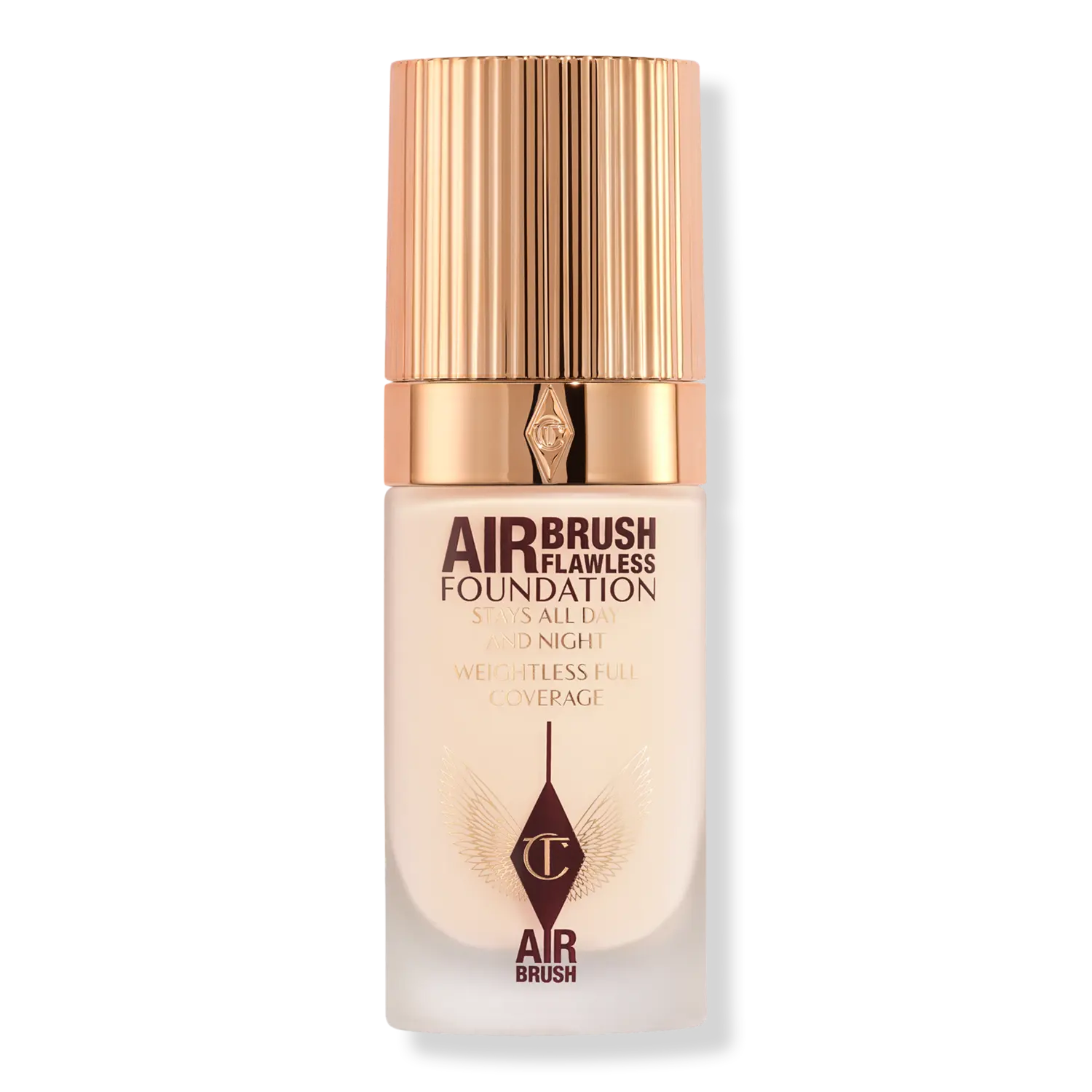 

Безупречная тональная основа, нанесенная аэрографом Charlotte Tilbury, 1 Cool (fair with cool undertones)