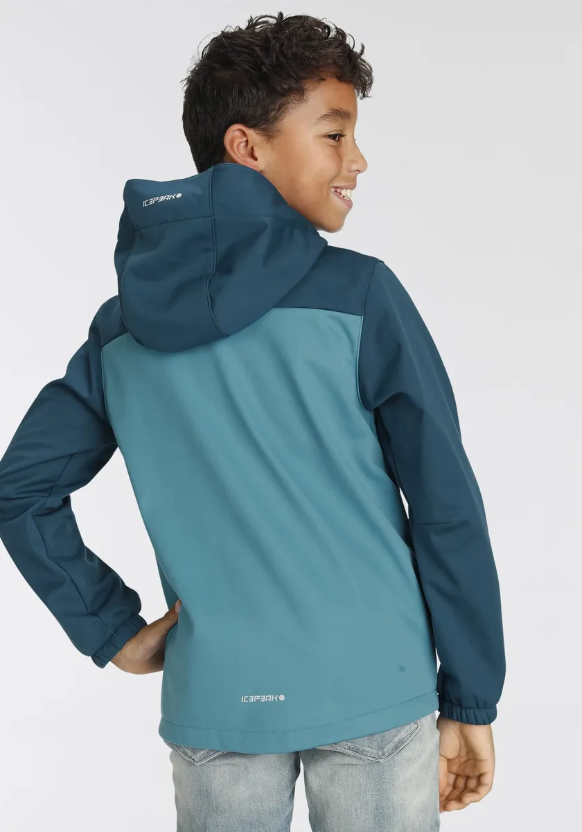 

Куртка софтшелл Icepeak "K SOFTSHELL JACKE KLINE" (1 шт.), с капюшоном, синий