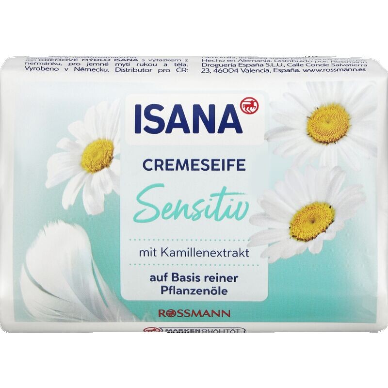 

Крем-мыло чувствительное мыло ISANA, 150 g