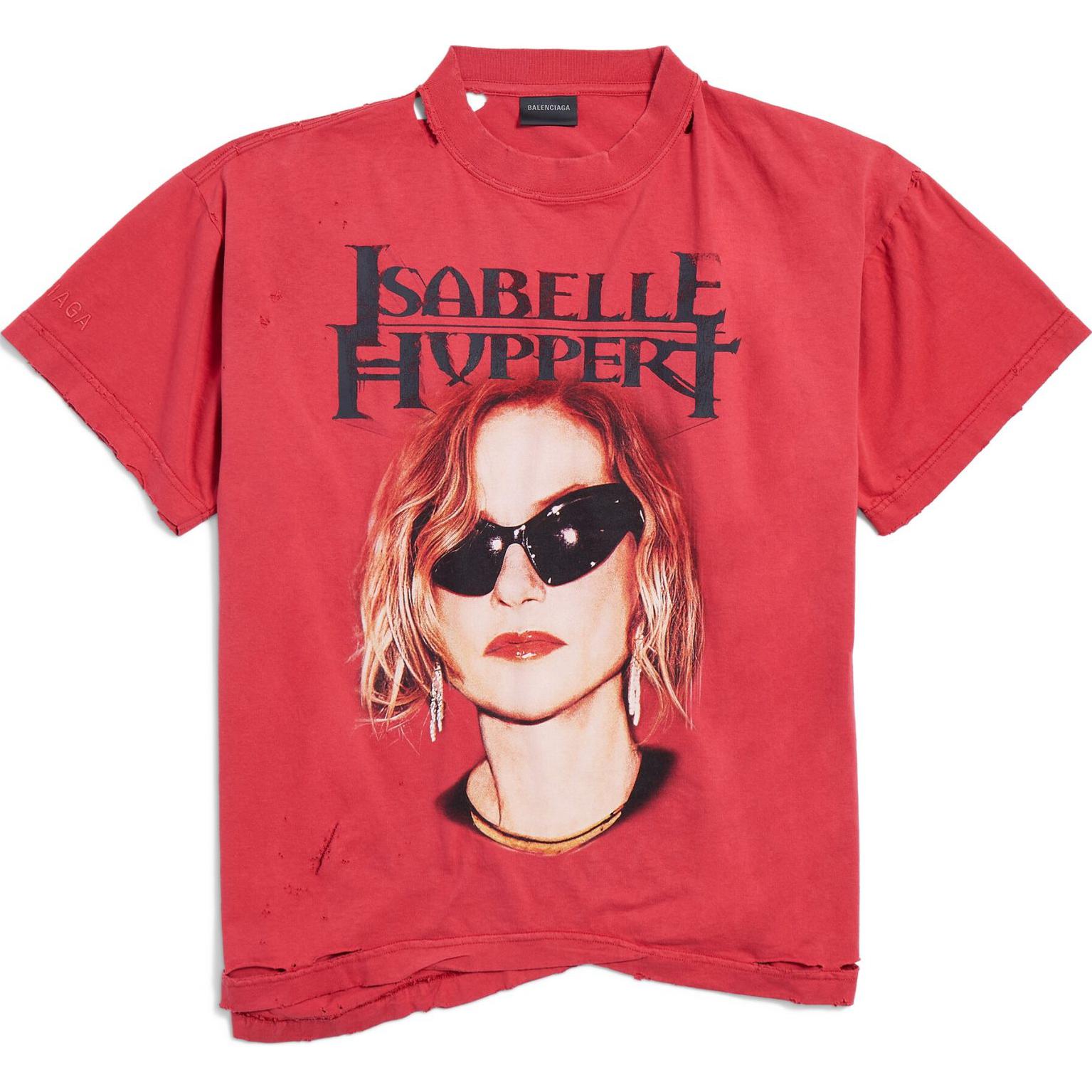 

Футболка Boxy Ambassador Fanclub Series Isabelle Balenciaga, красный