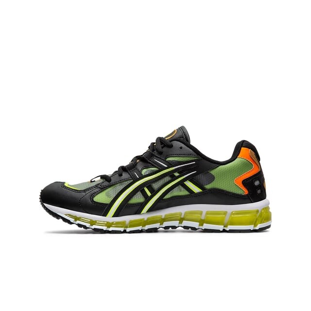 Мужские кроссовки Gel Kayano 5 360 черно-зеленые Asics, мультиколор — фото 3