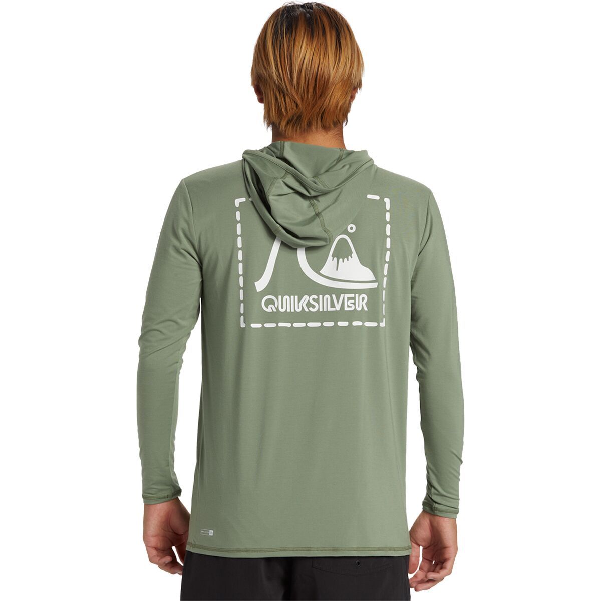 

Футболка DNA Hooded Surf Quiksilver, цвет sea spray