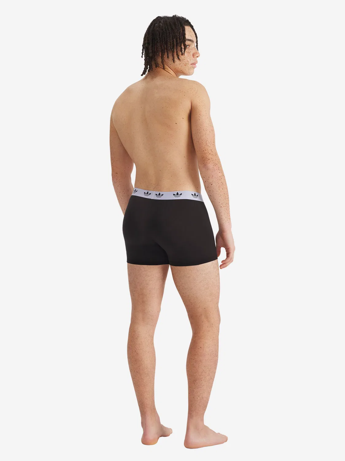 Боксерские шорты Adidas Originals Comfort Flex Cotton черного цвета — фото 4