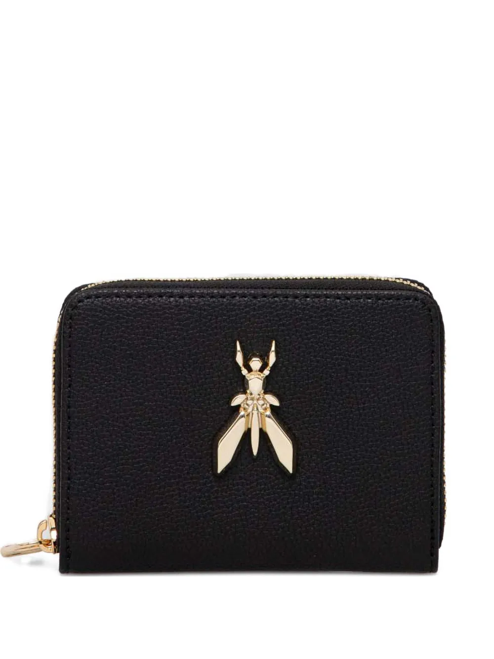 

Кошелек на молнии с мотивом мухи Patrizia Pepe, черный