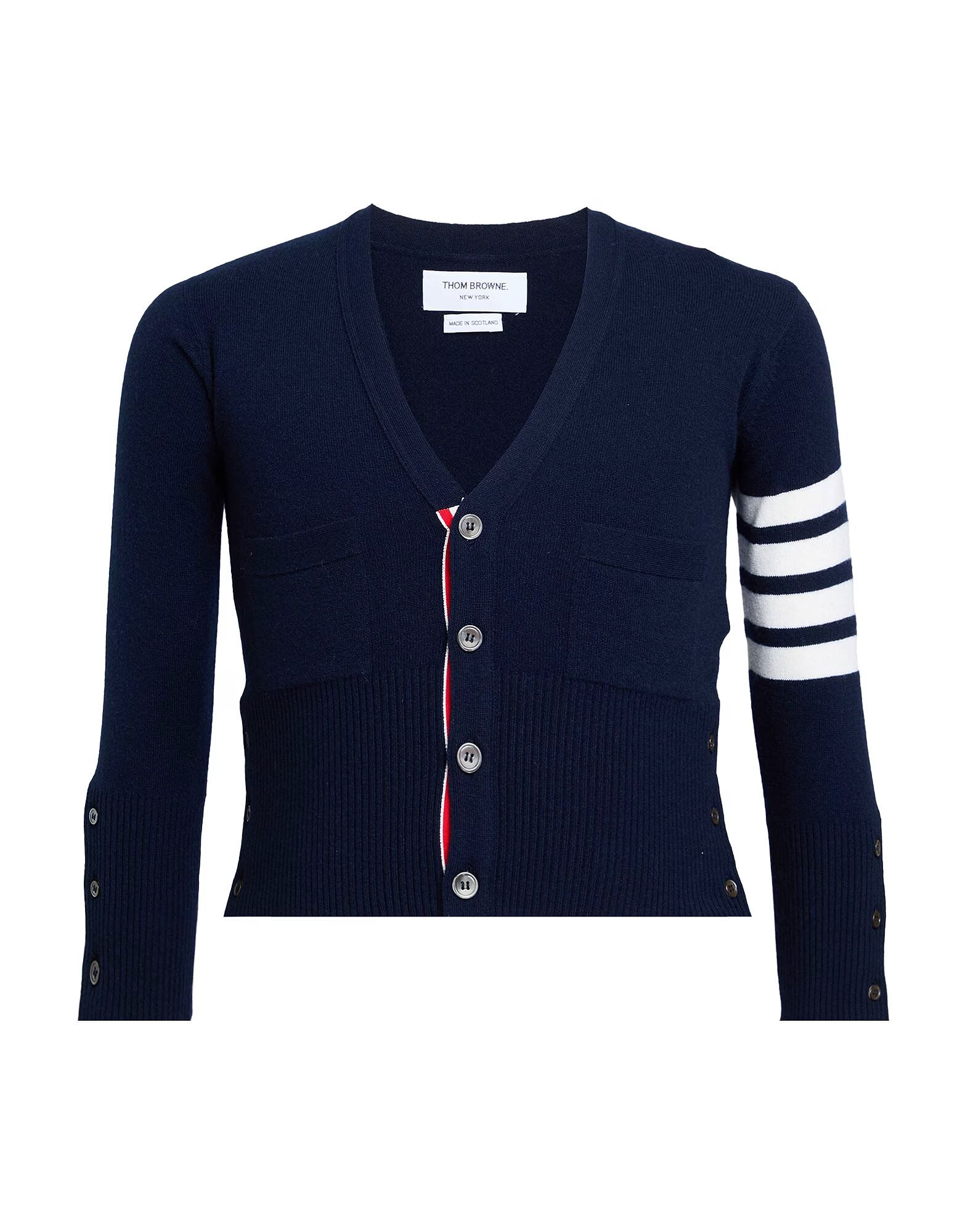 

Кардиган Thom Browne, полуночно-синий