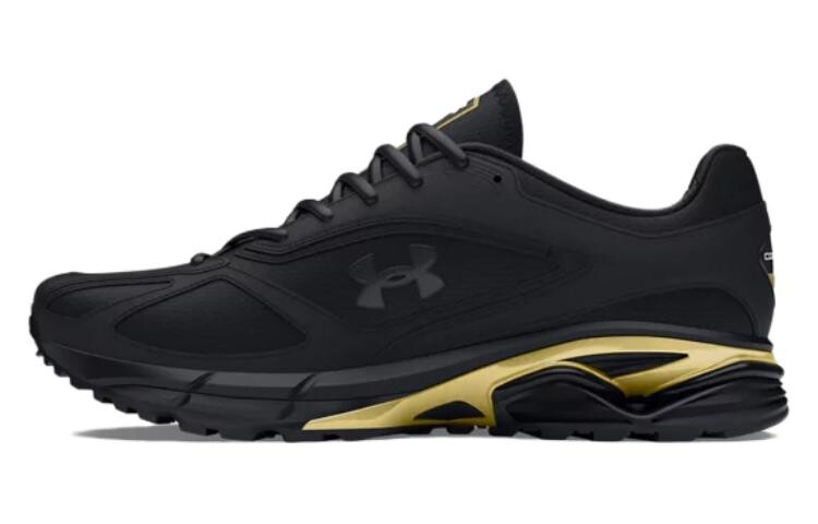 

Кроссовки Under Armour Apparition Lifestyle Shoes Unisex Low-top Black/Gold, черный/золотой