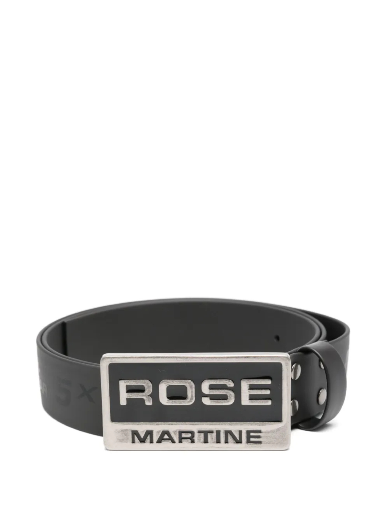 

Martine Rose ремень с пряжкой-логотипом, черный