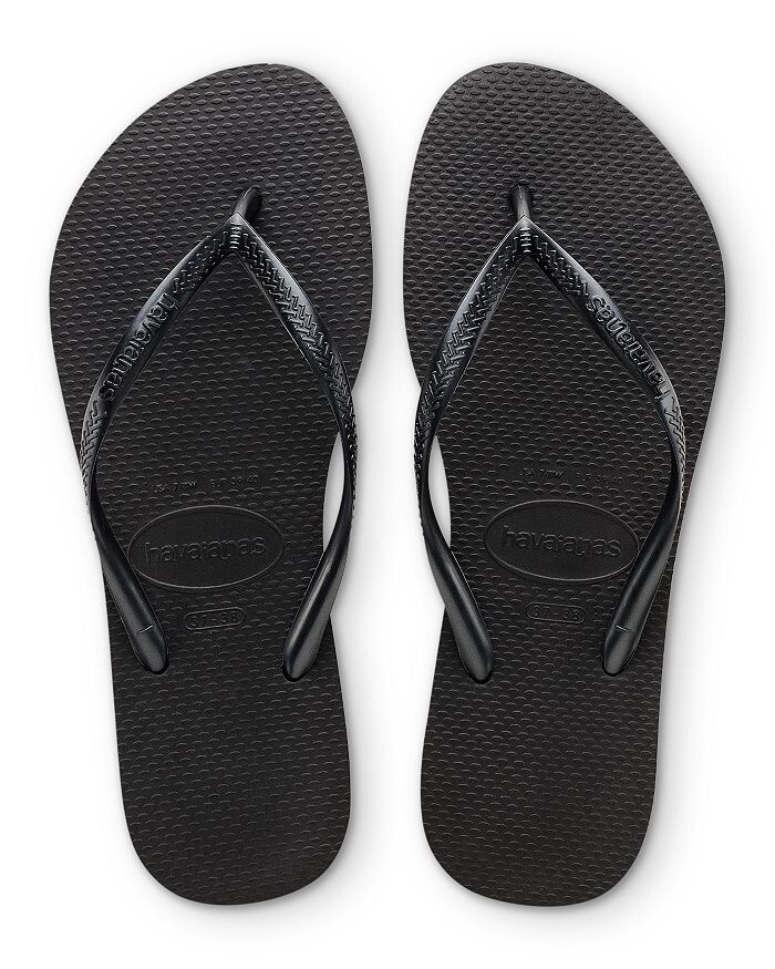 Женские узкие шлепанцы havaianas