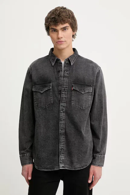 Рубашка джинсовая Levi's, черный