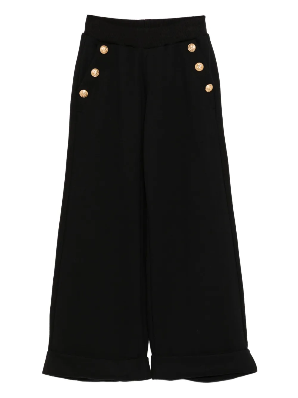 

Брюки с карманами Balmain Kids, черный