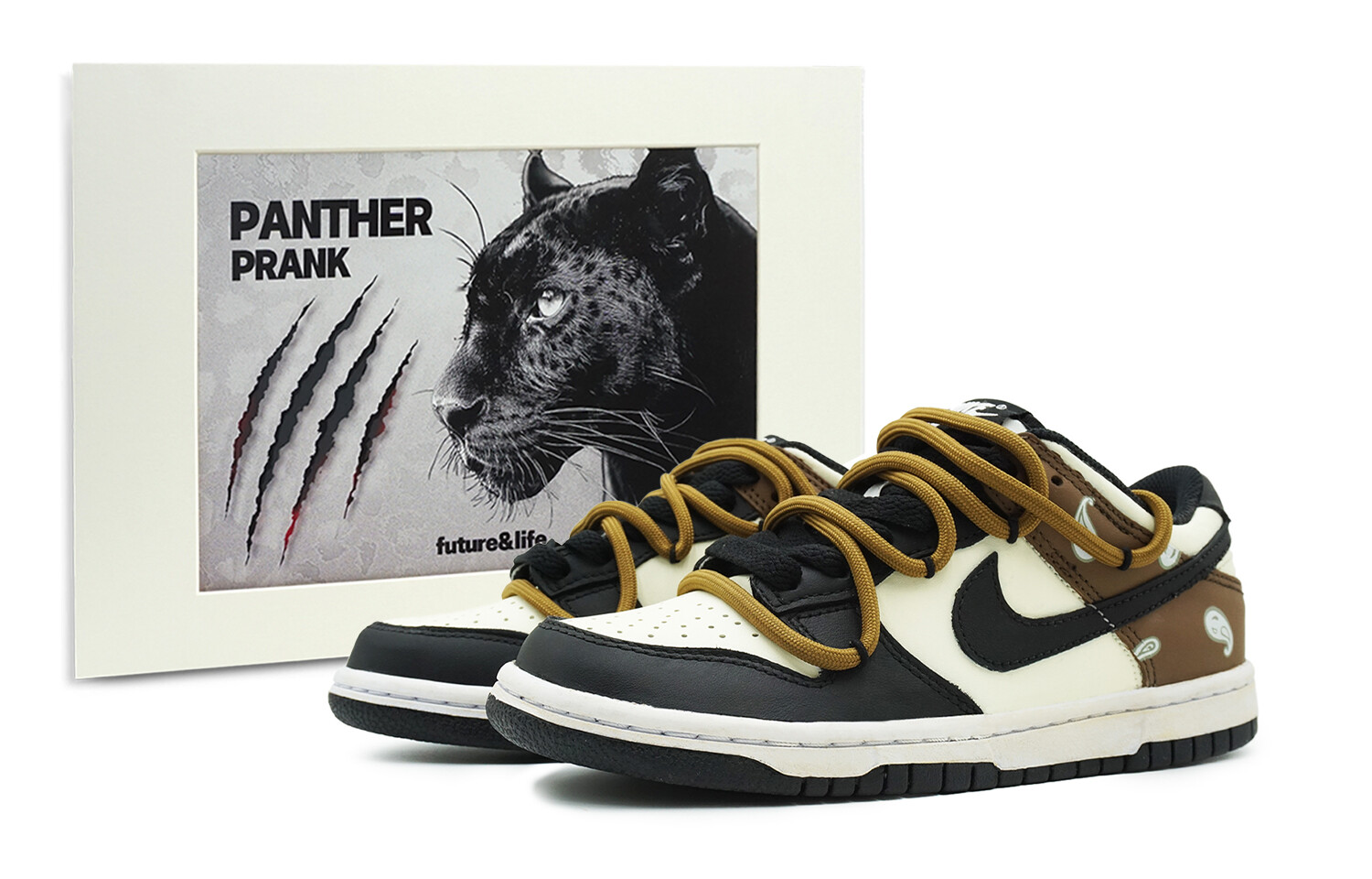 

Обувь для скейтбординга Dunk Kids для начальной школы Nike, цвет Light Brown