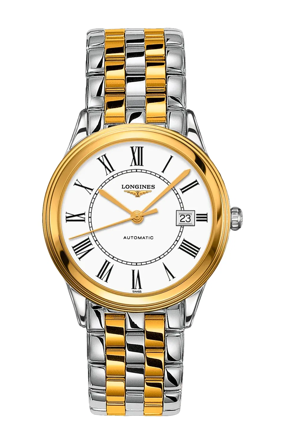 ФЛАГМАН - L4.974.3.21.7 LONGINES, золотой